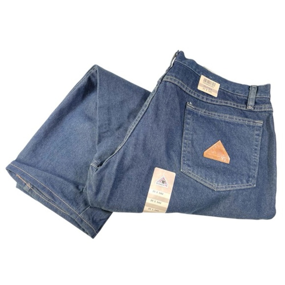 Bulwark 20x34 Blue FR Denim Work Jeans‎ Flame Resistant Utility Gorpcore